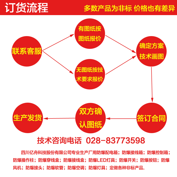 廠用防爆配電箱 IIB IIC IP54/IP65
